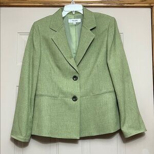 Jones Studio Separates green jacket.  Size 12.